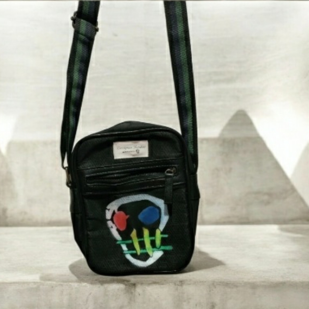 Designer Junkie Apparel brand crossbody bag unisex